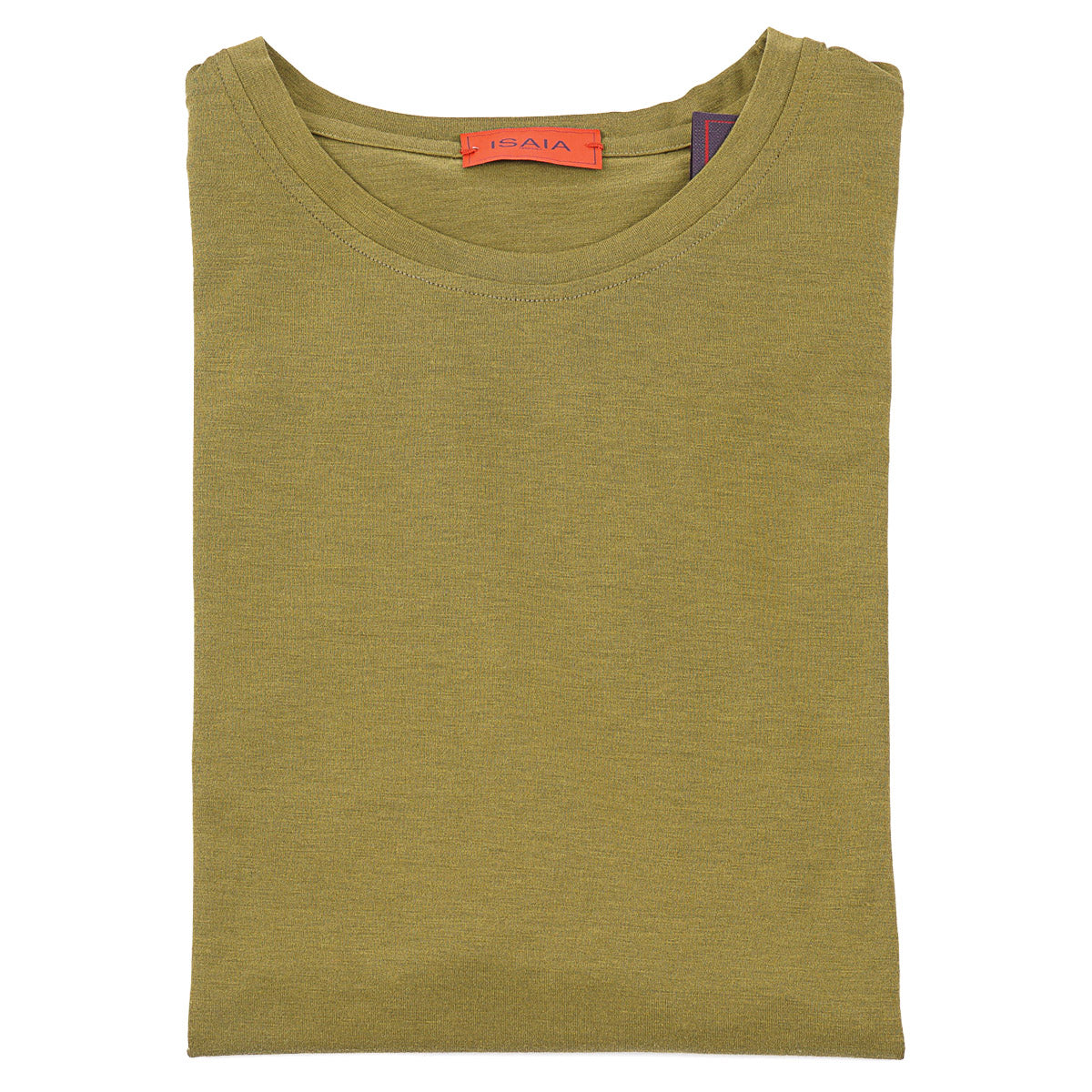 Isaia Superfine Silk-Cotton T-Shirt
