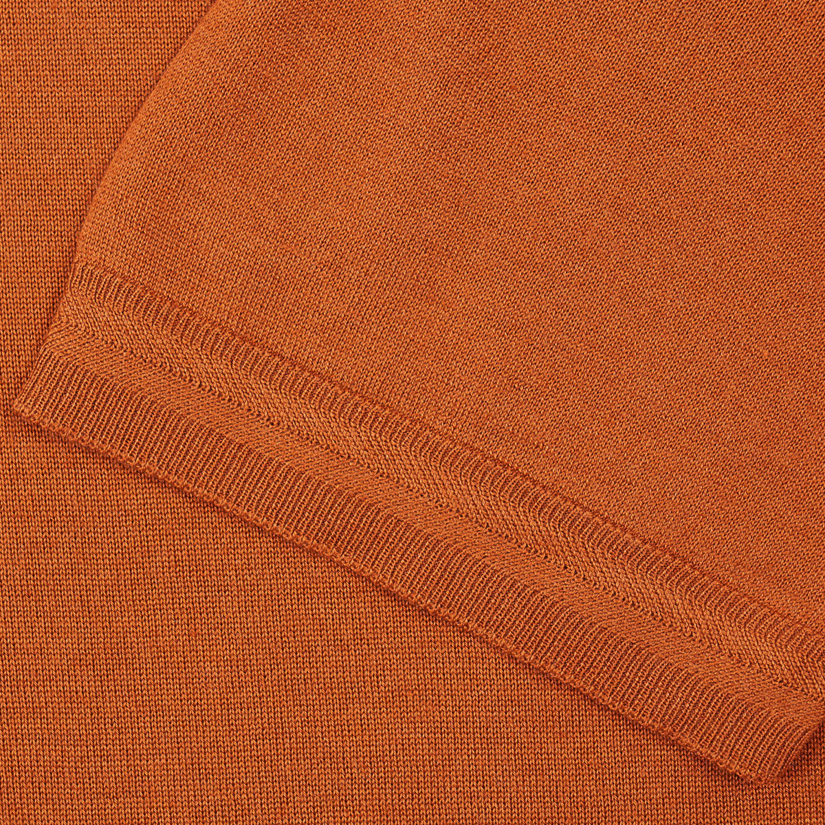Isaia Short-Sleeve Wool-Silk-Cashmere Sweater