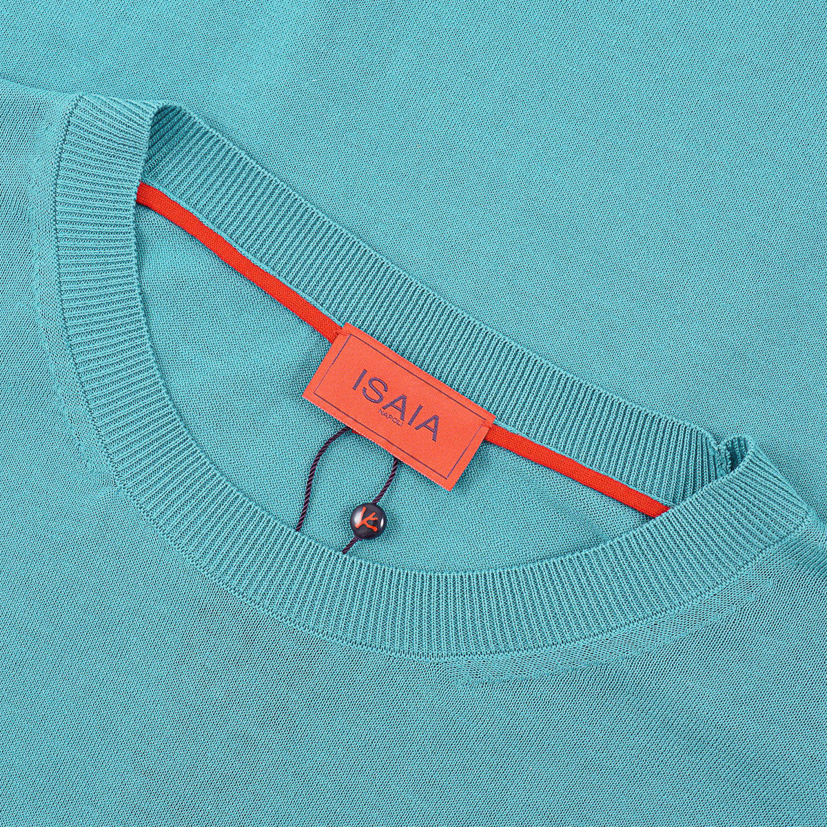 Isaia Short-Sleeve Knit Cotton Sweater