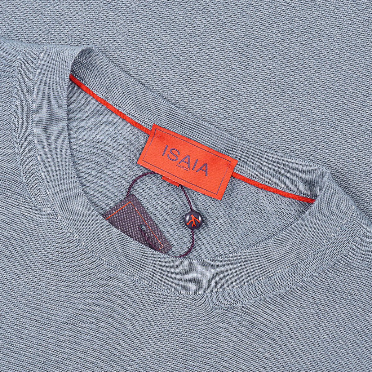 Isaia Short-Sleeve Cashmere-Silk Sweater
