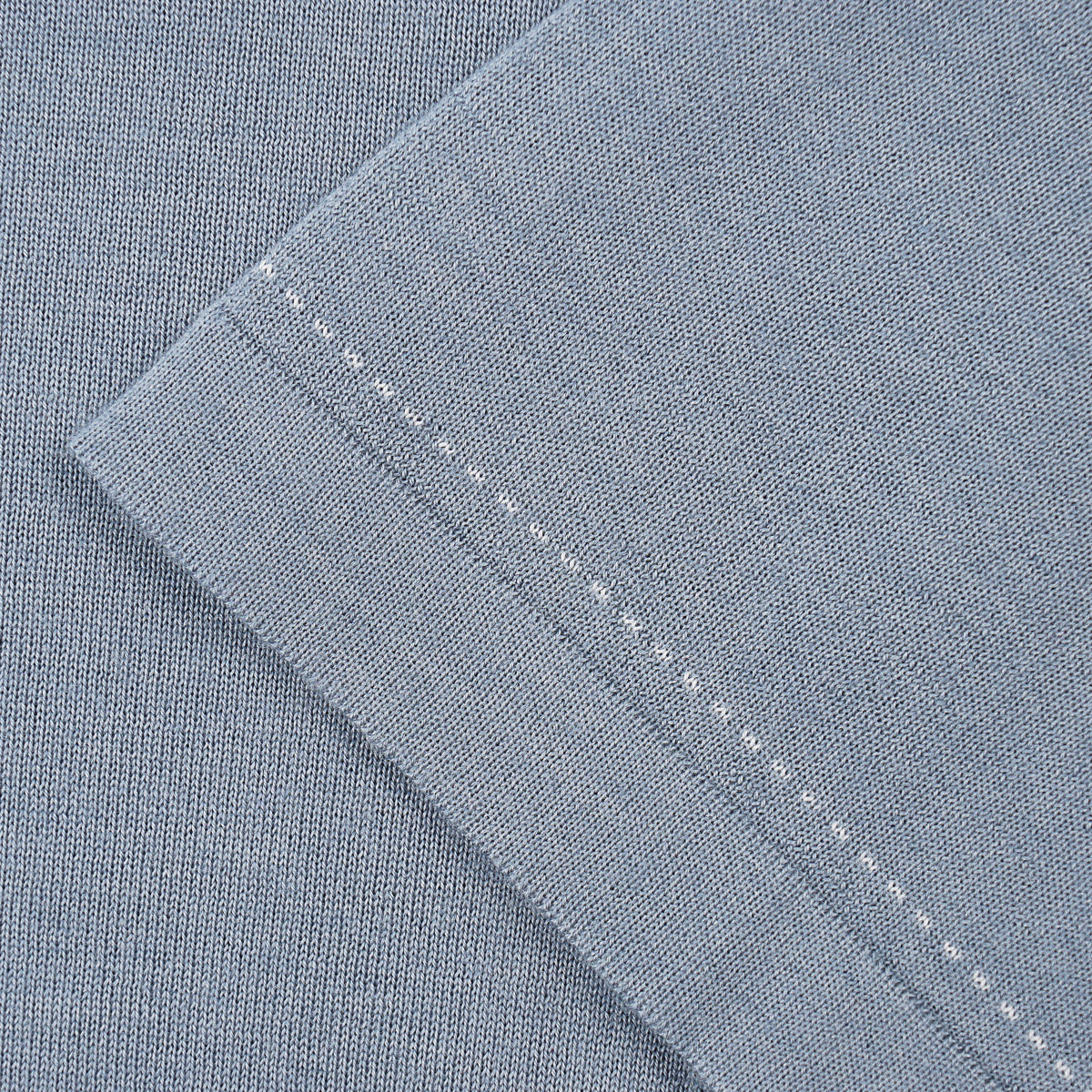 Isaia Short-Sleeve Cashmere-Silk Sweater