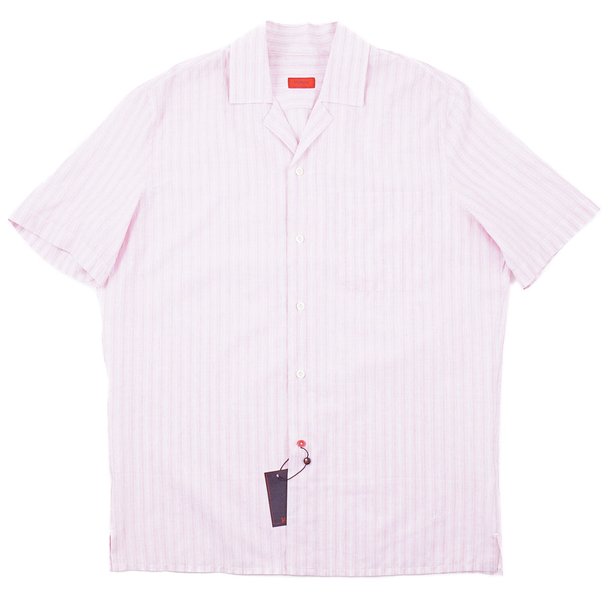 Isaia Relaxed-Fit Cotton-Linen Shirt