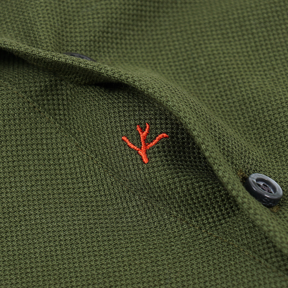 Isaia Pique Knit Cotton Polo