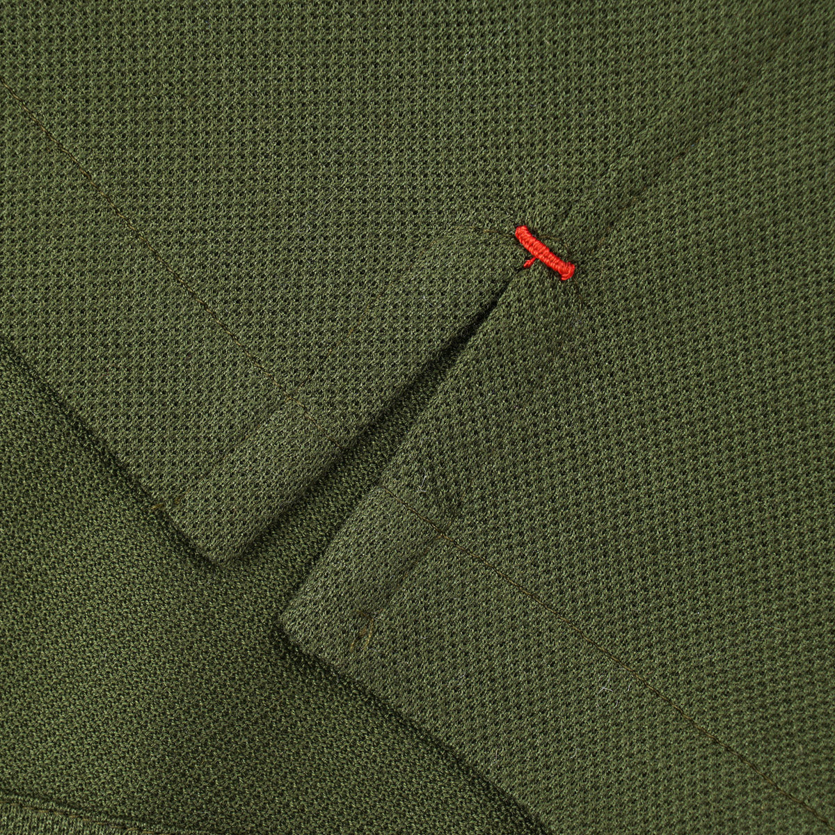 Isaia Pique Knit Cotton Polo