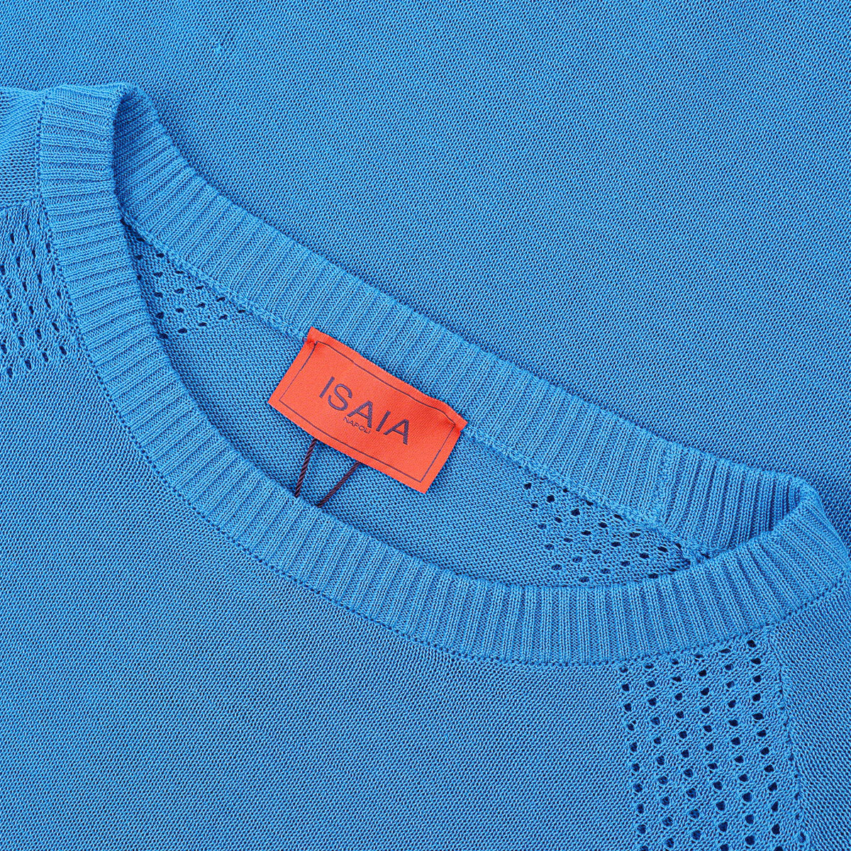 Isaia Sweater with Open Knit Details