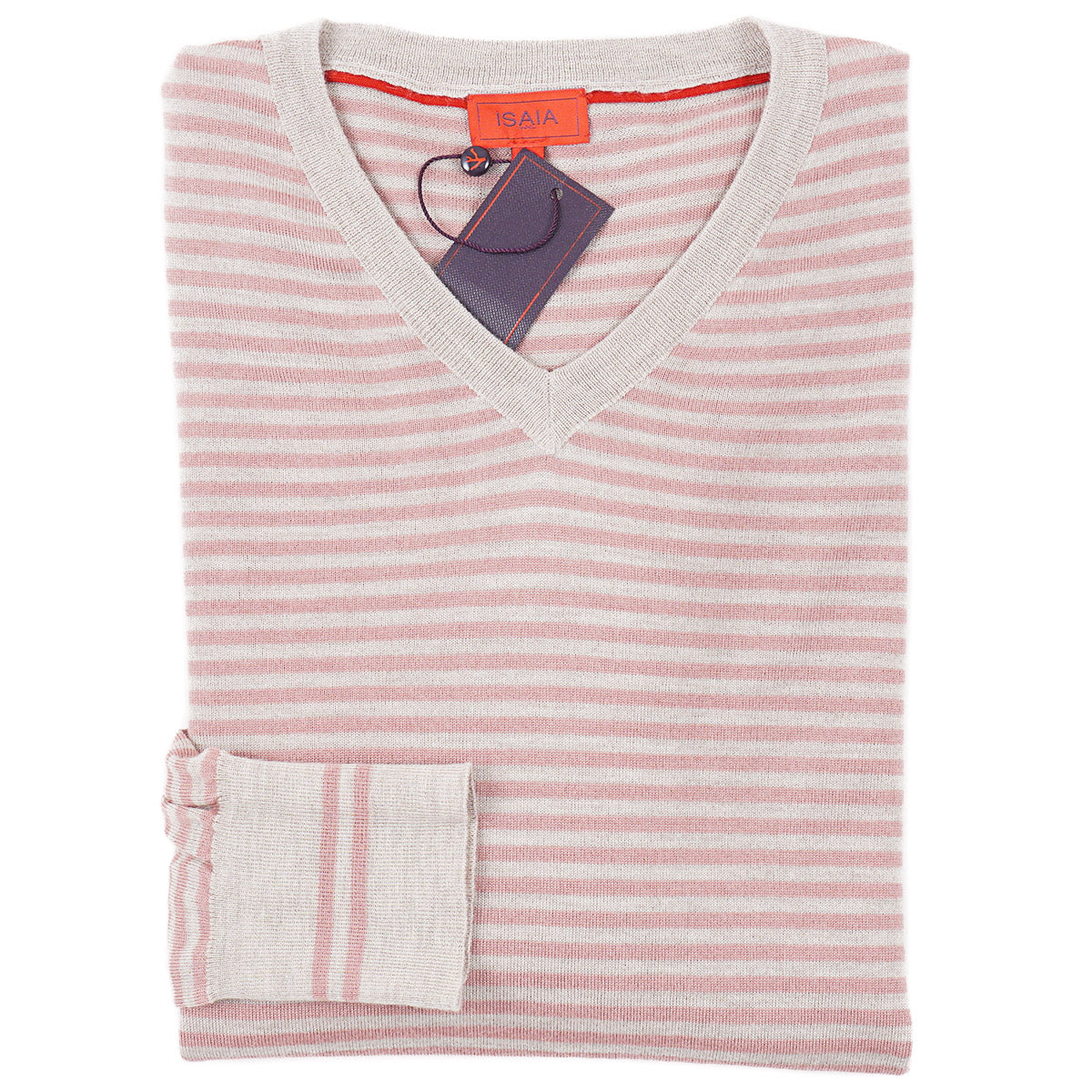 Isaia Superfine Cashmere-Silk Sweater