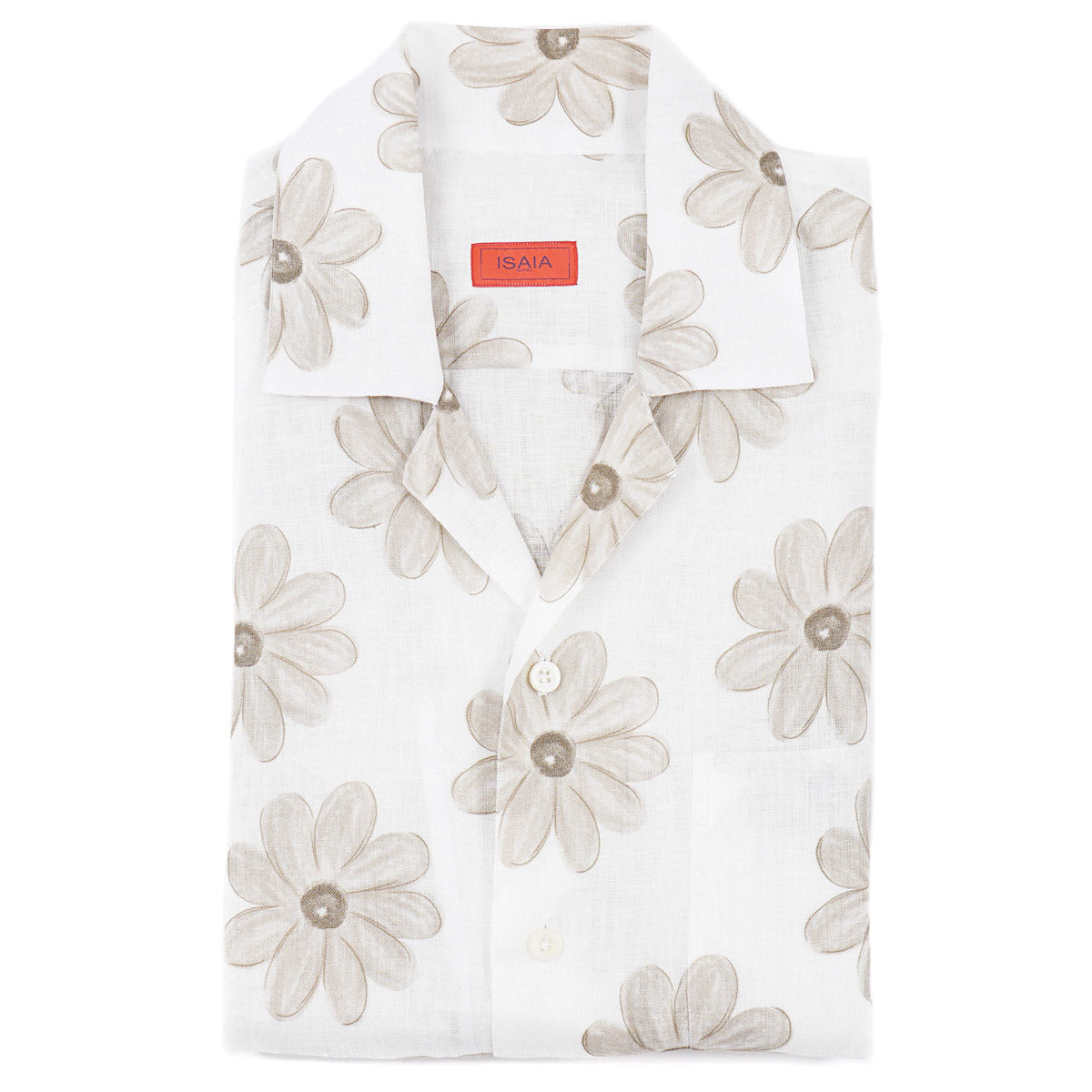Isaia Relaxed-Fit Linen Shirt