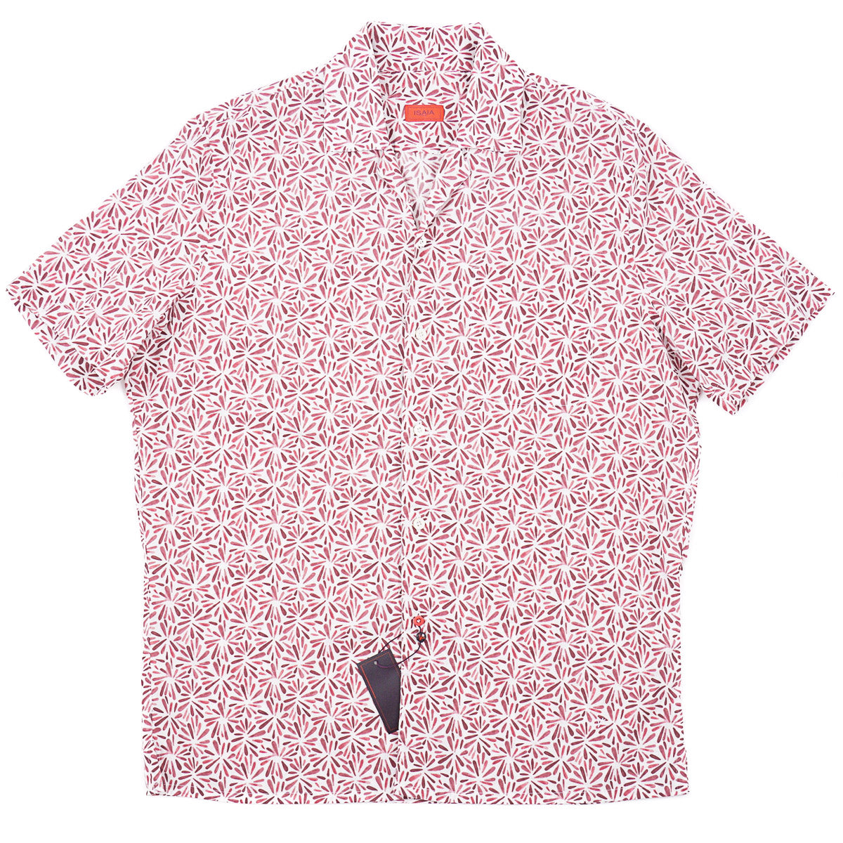 Isaia Relaxed-Fit Shirt with Camp Collar