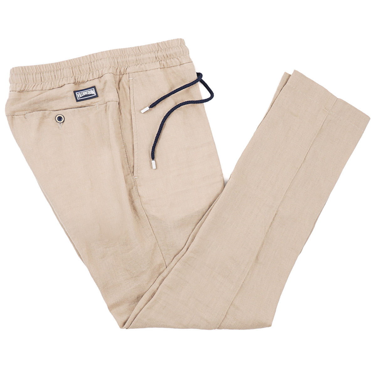 Vilebrequin Drawstring Waist Linen Pants