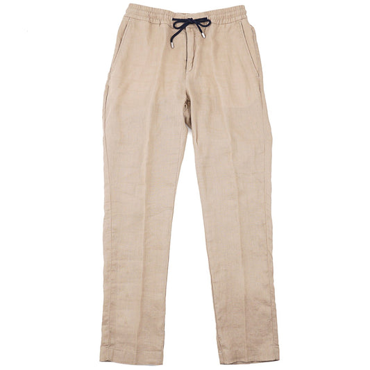 Vilebrequin Drawstring Waist Linen Pants