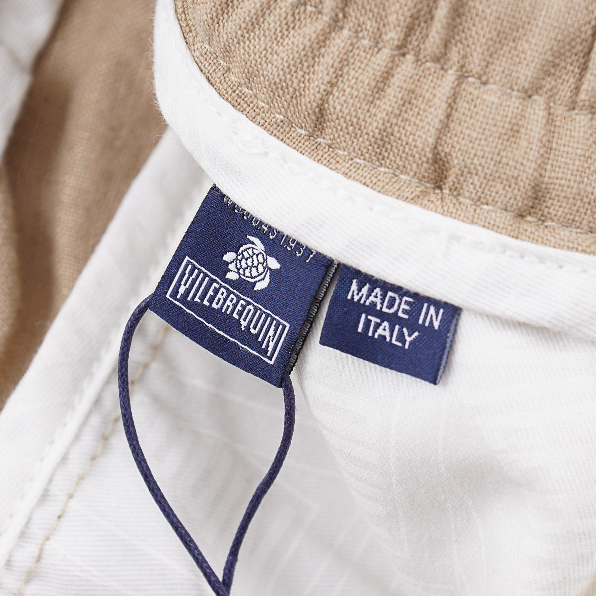 Vilebrequin Drawstring Waist Linen Pants