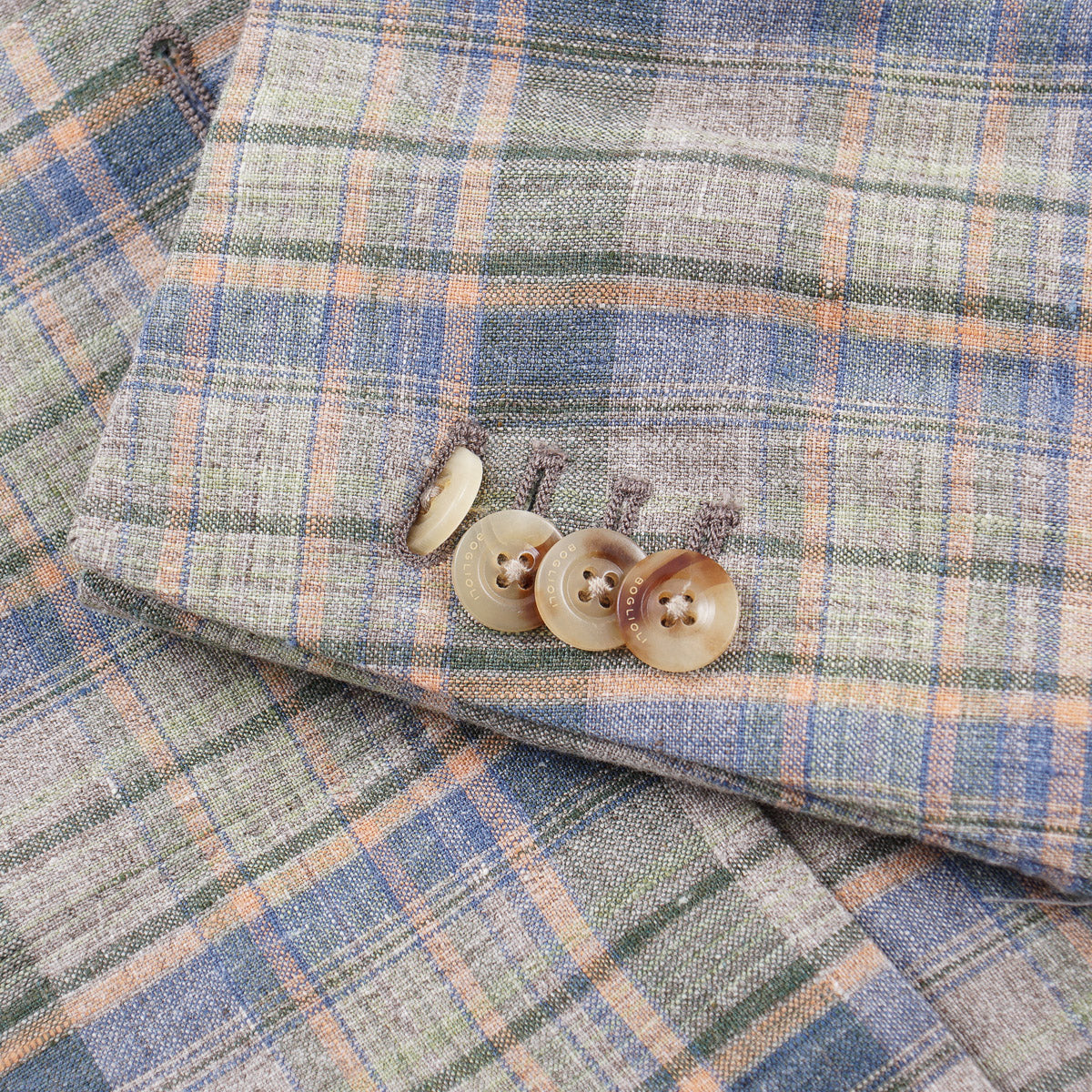 Boglioli Woven Linen 'K Jacket' - Top Shelf Apparel