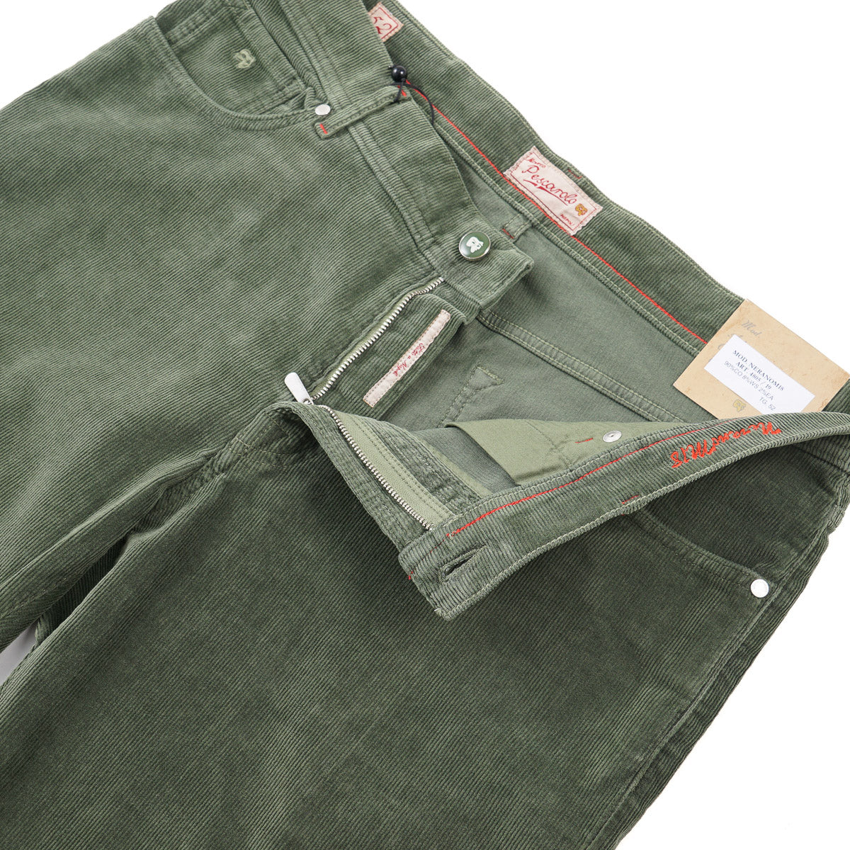 Marco Pescarolo Cotton-Cashmere Cord Jeans - Top Shelf Apparel