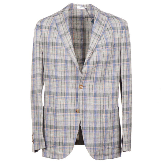 Boglioli Woven Linen 'K Jacket' - Top Shelf Apparel