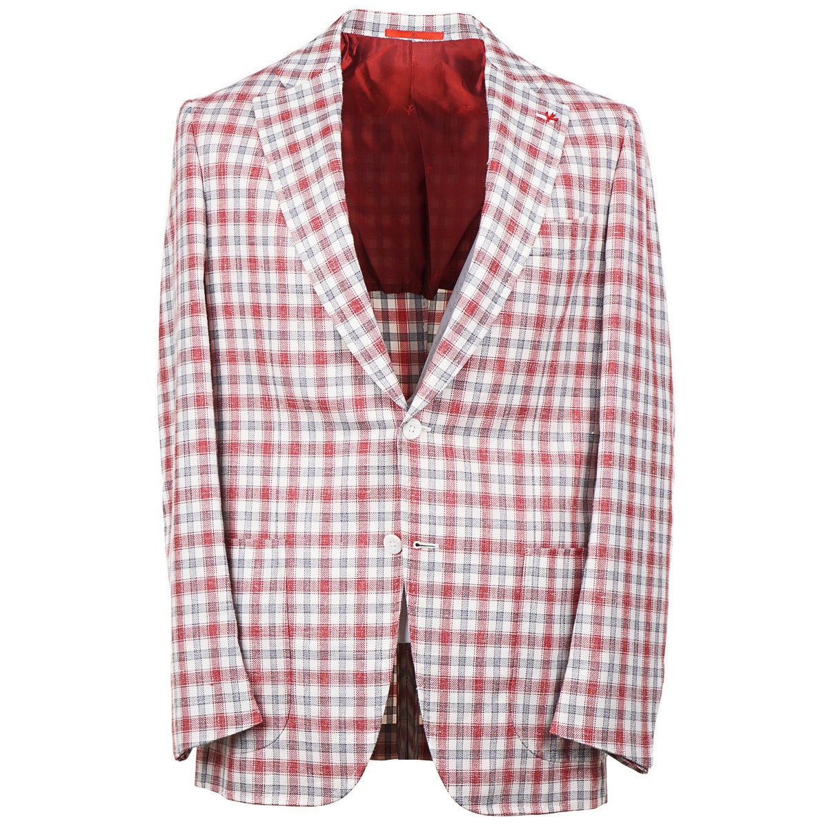 Isaia 'Domenico' Wool-Silk-Linen Sport Coat