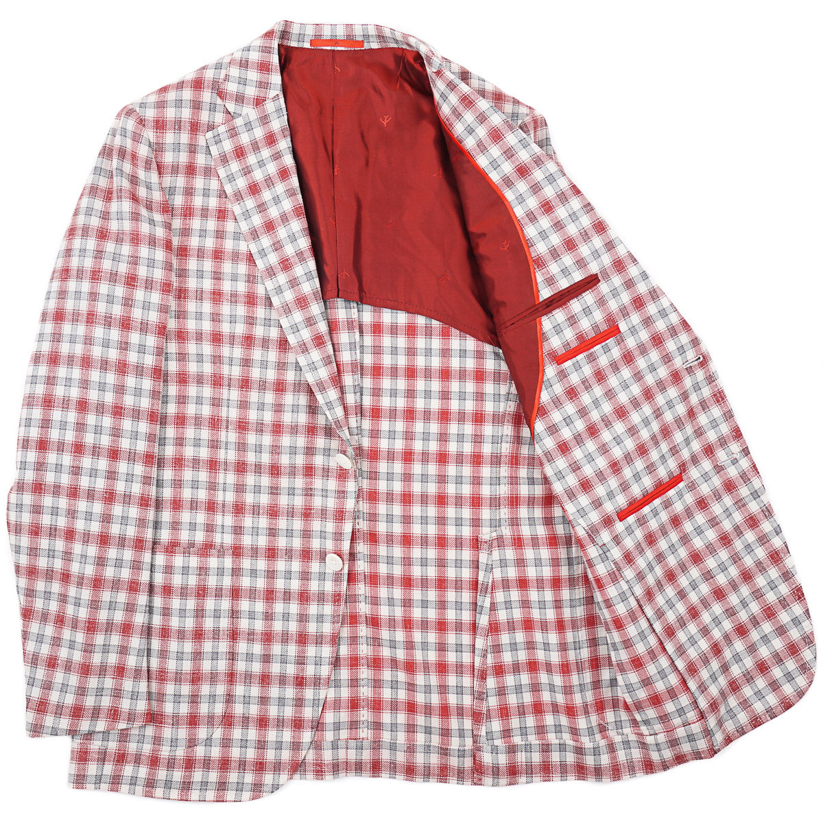 Isaia 'Domenico' Wool-Silk-Linen Sport Coat