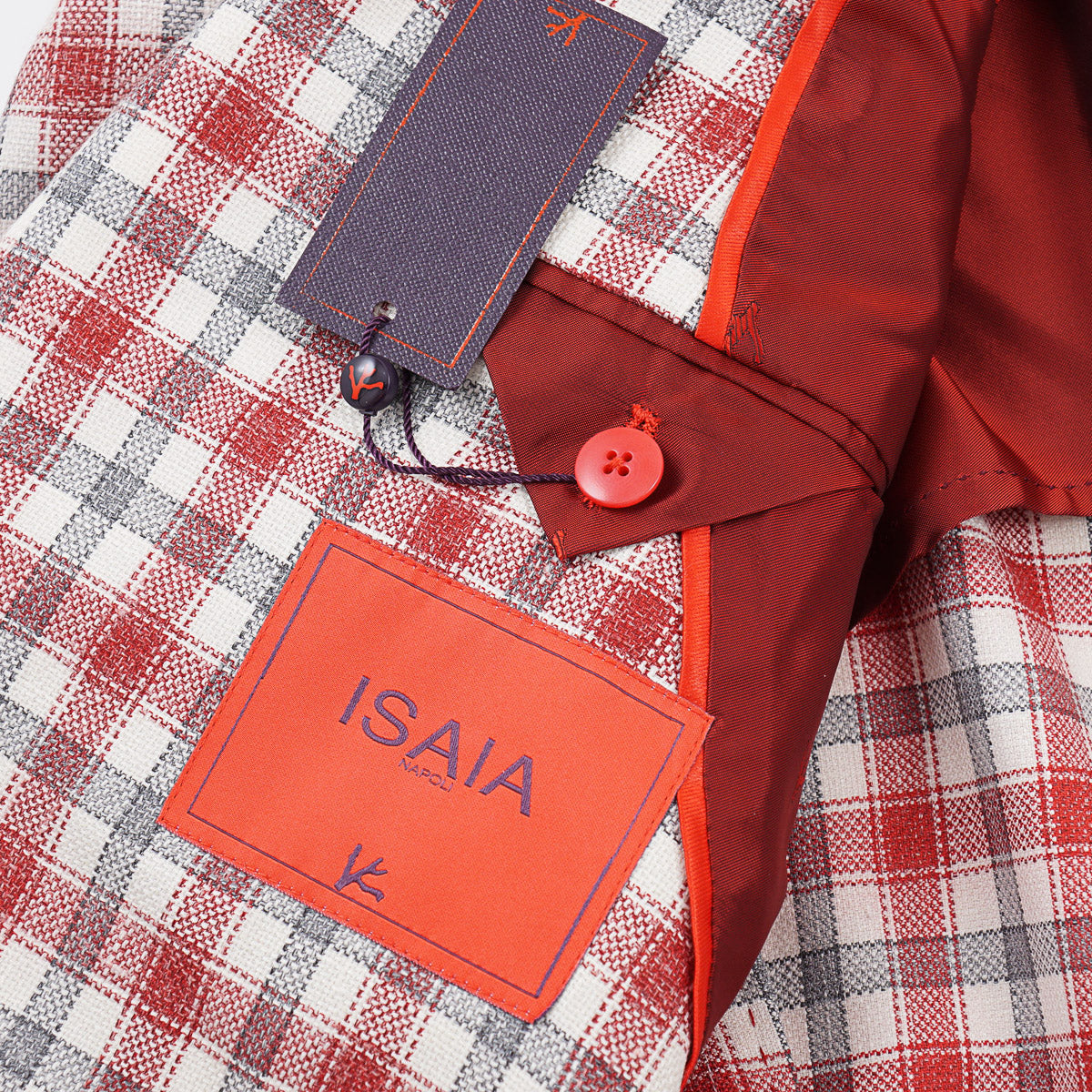 Isaia 'Domenico' Wool-Silk-Linen Sport Coat