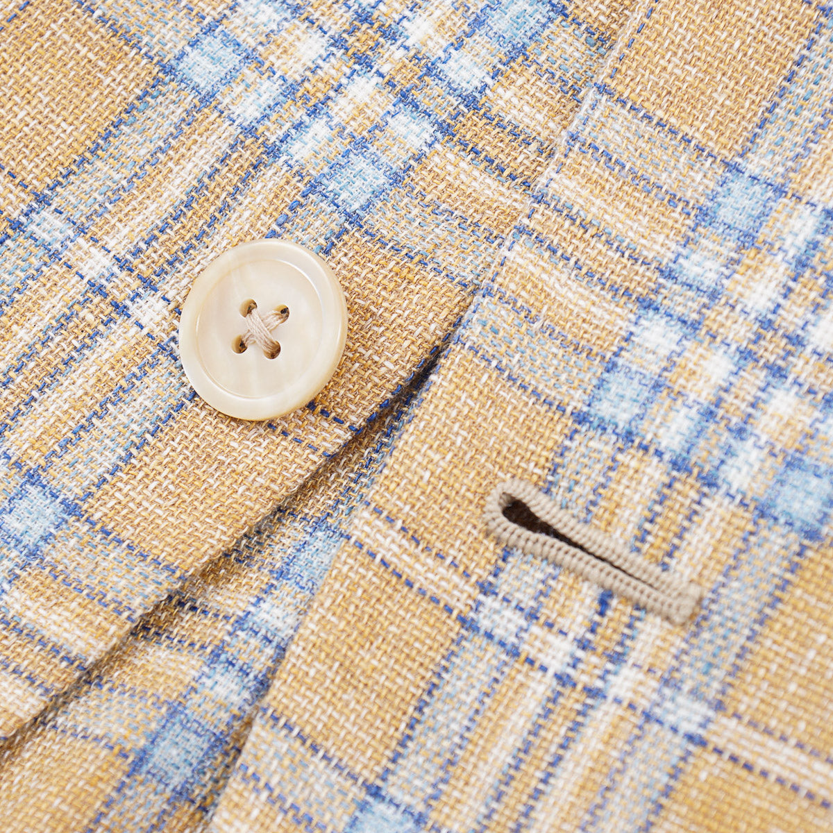 Isaia 'Domenico' Linen-Wool-Silk Sport Coat