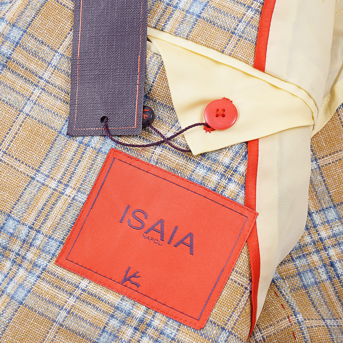 Isaia 'Domenico' Linen-Wool-Silk Sport Coat