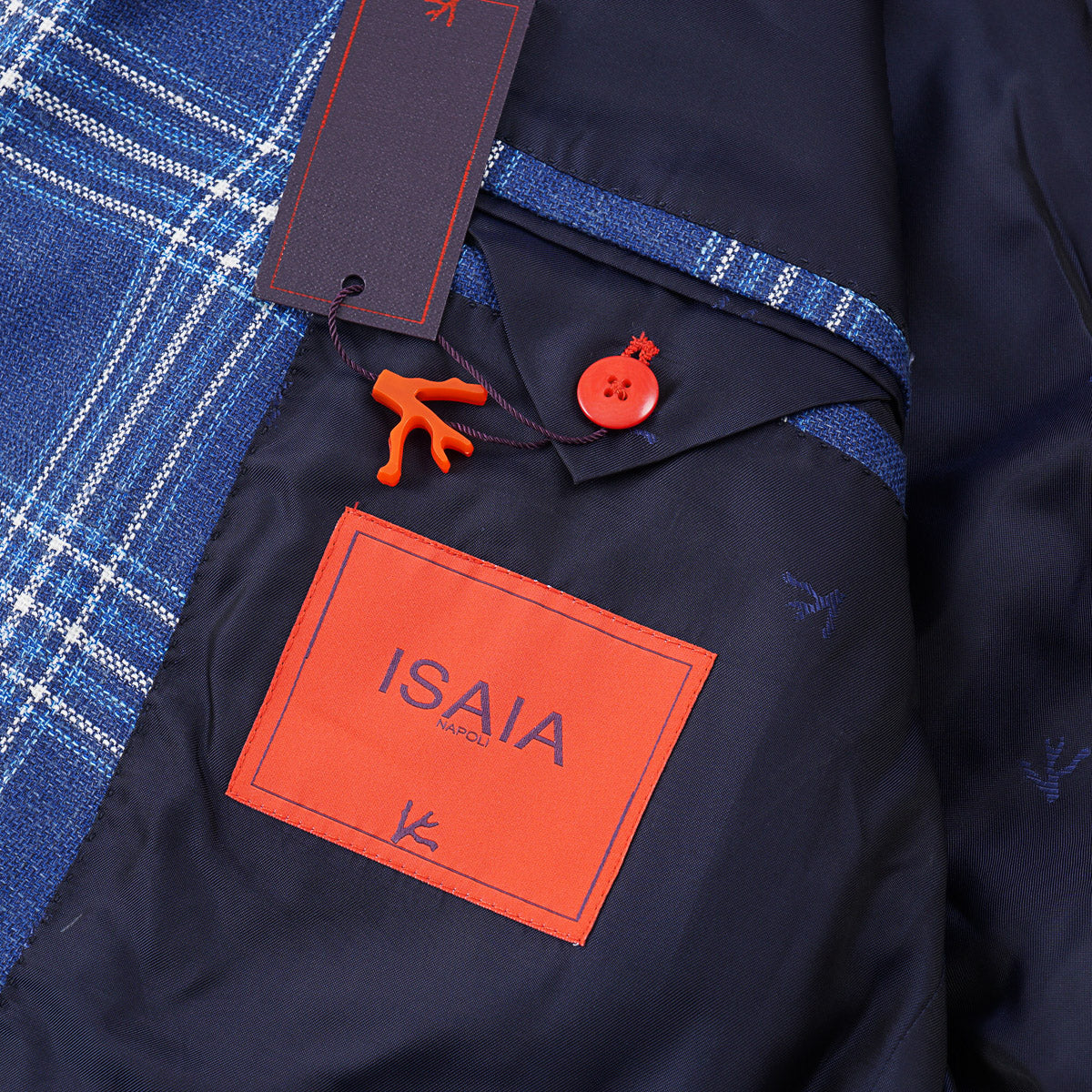 Isaia 'Capri' Wool-Silk-Linen Sport Coat