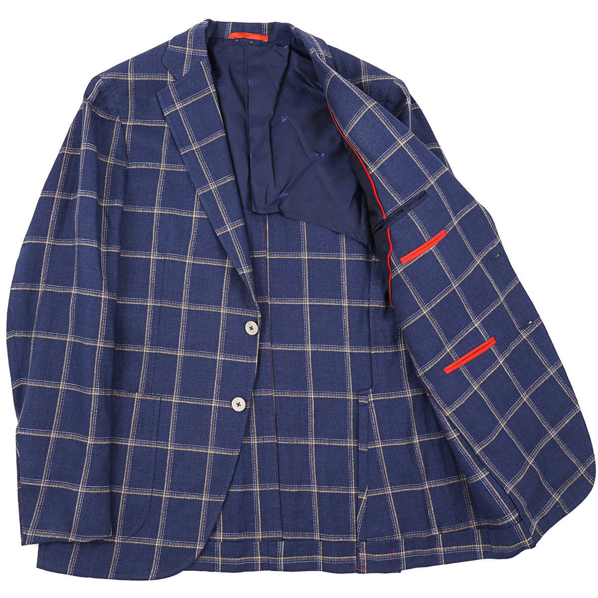 Isaia 'Domenico' Wool-Silk-Linen Sport Coat - Top Shelf Apparel