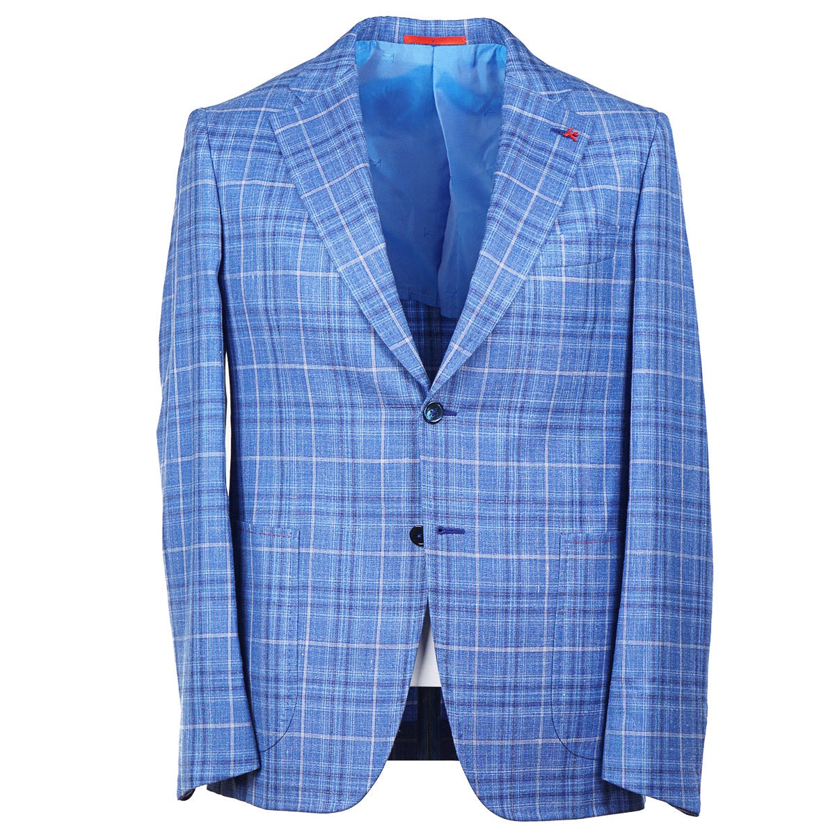 Isaia Wool-Cashmere-Silk-Linen Sport Coat