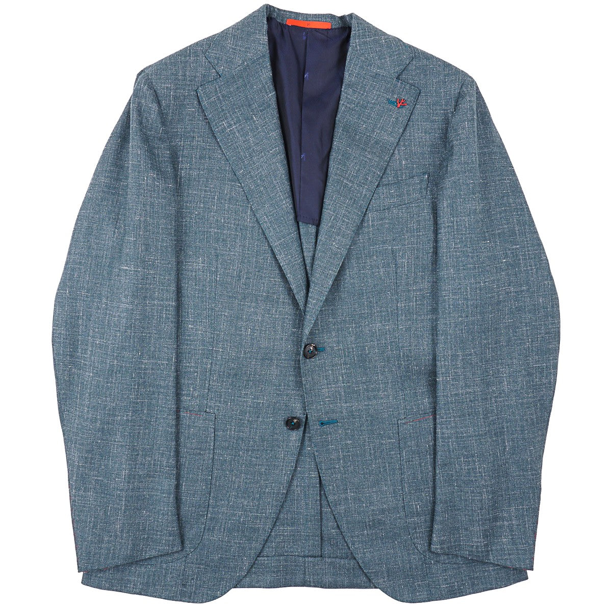 Isaia Wool-Cashmere-Silk-Linen Sport Coat