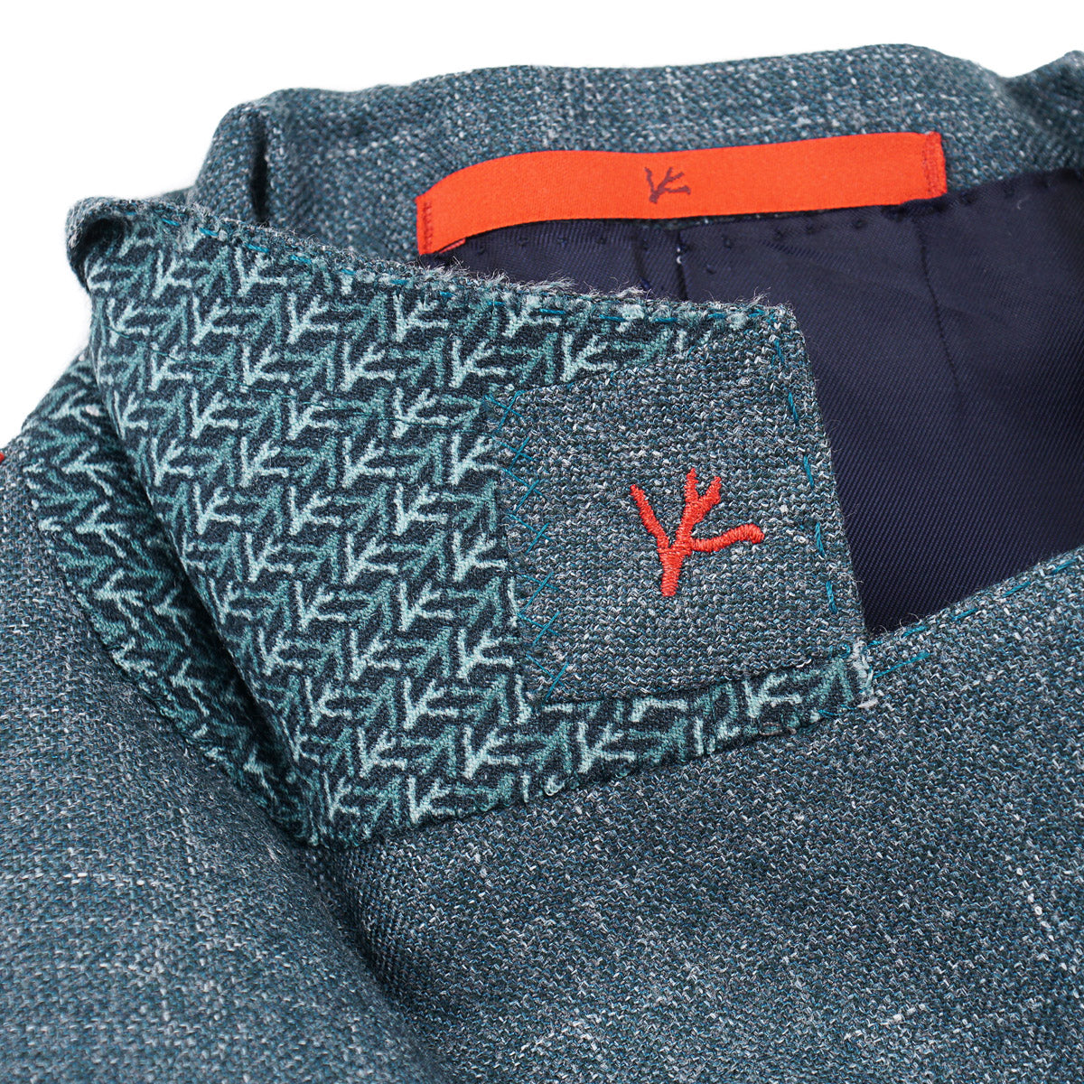 Isaia Wool-Cashmere-Silk-Linen Sport Coat