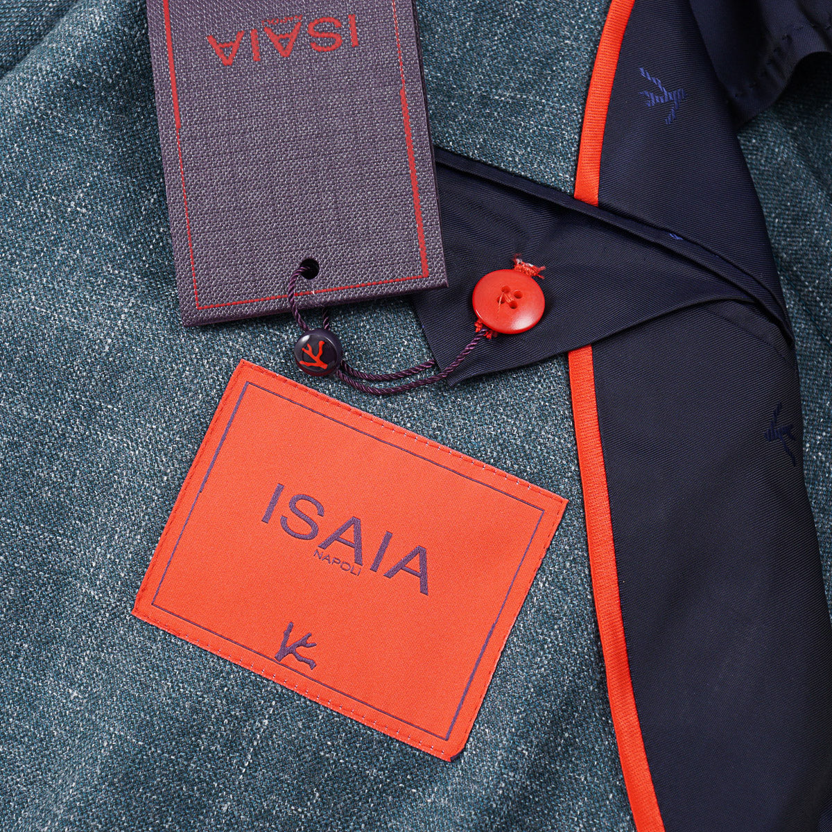 Isaia Wool-Cashmere-Silk-Linen Sport Coat
