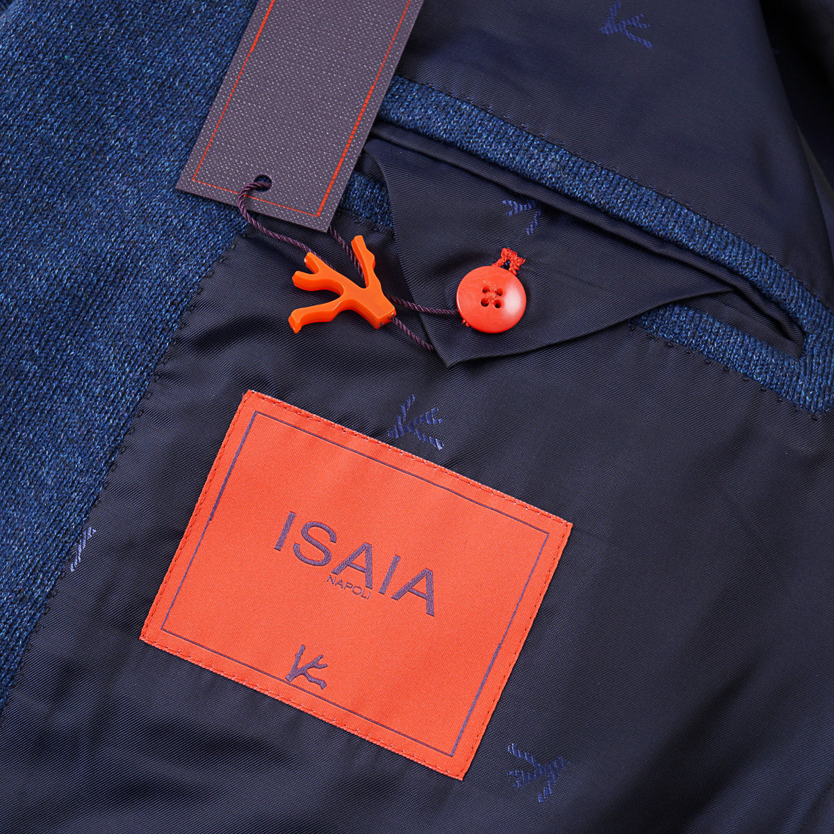Isaia 'Capri' Knit Wool-Cotton Sport Coat