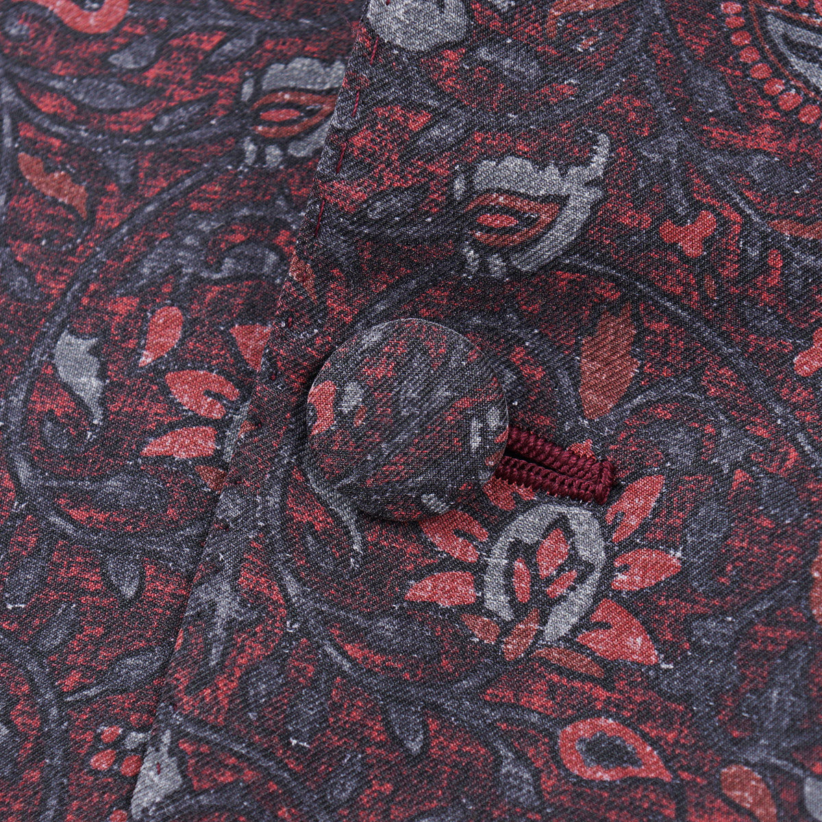 Isaia 'Gregorio' Floral Print Silk Blazer