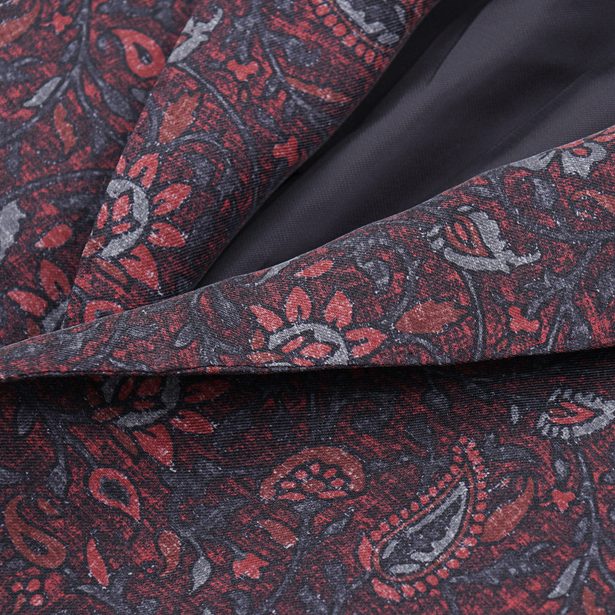 Isaia 'Gregorio' Floral Print Silk Blazer