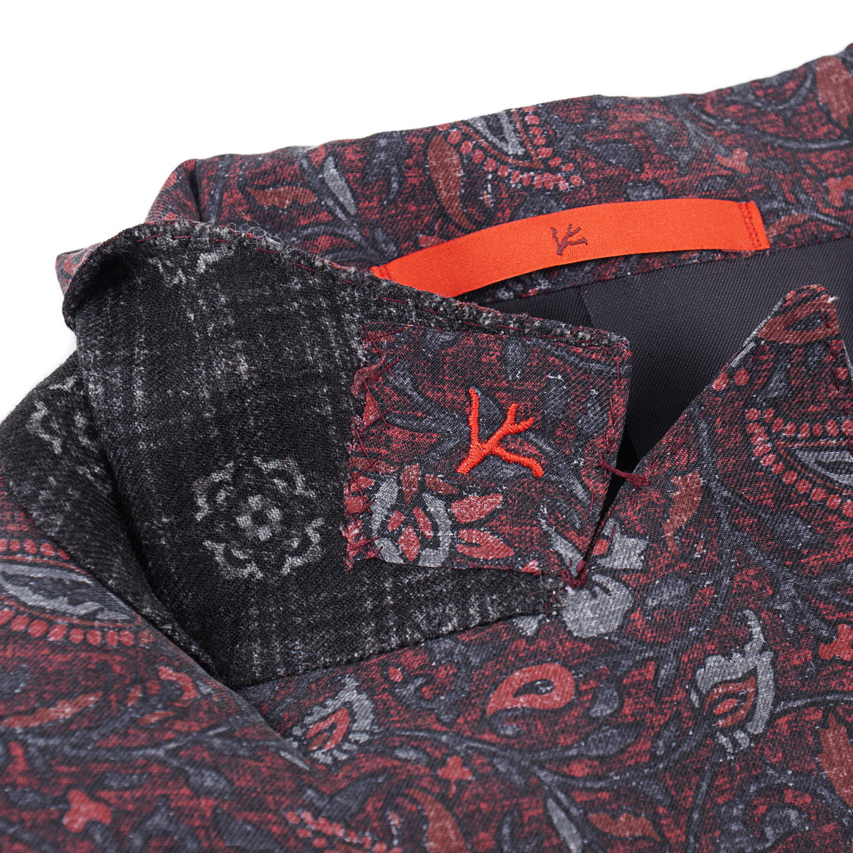Isaia 'Gregorio' Floral Print Silk Blazer