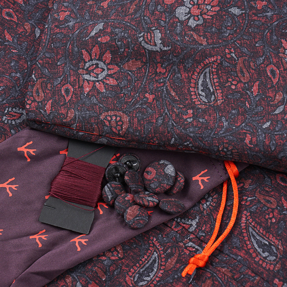 Isaia 'Gregorio' Floral Print Silk Blazer
