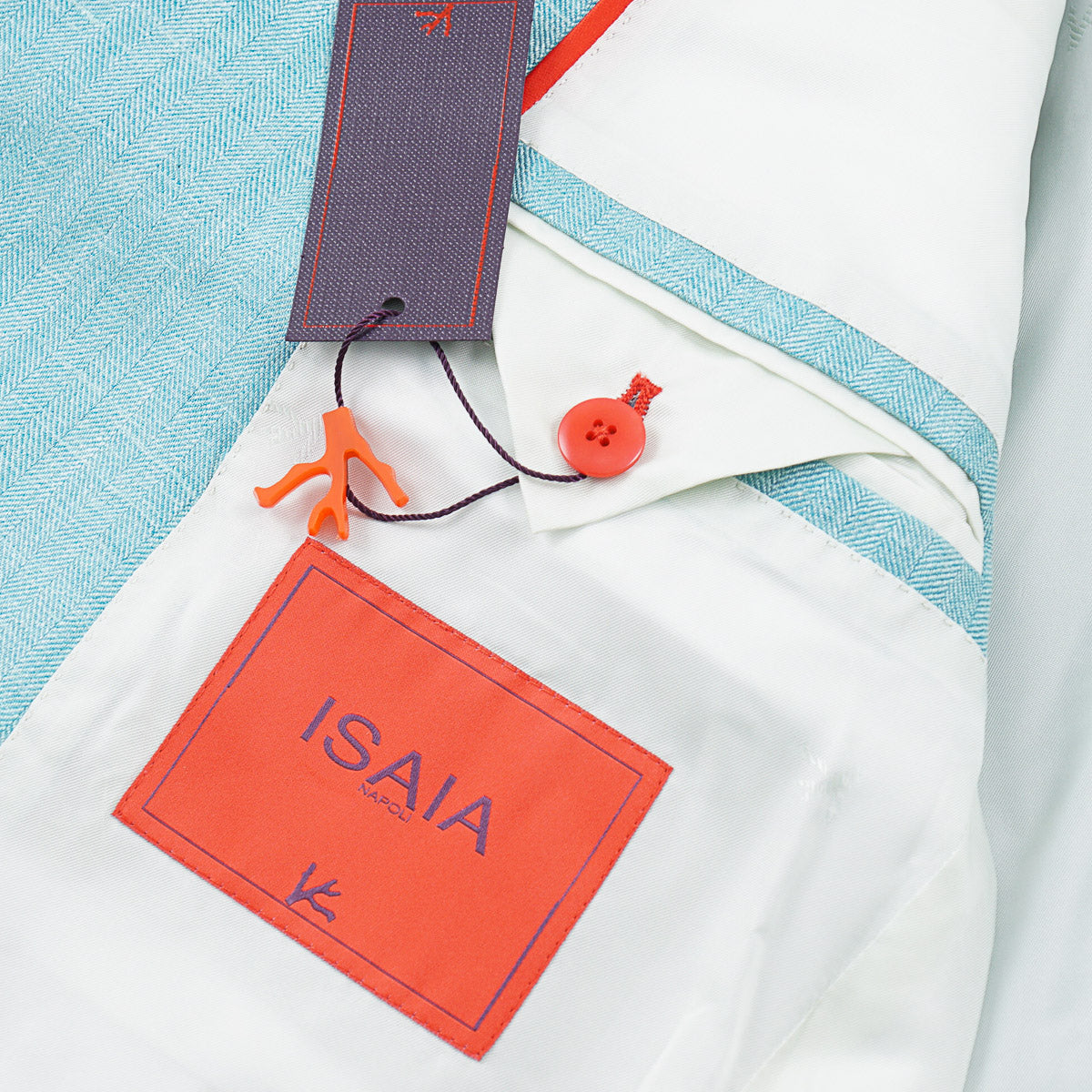 Isaia 'Capri' Wool-Silk-Linen Sport Coat