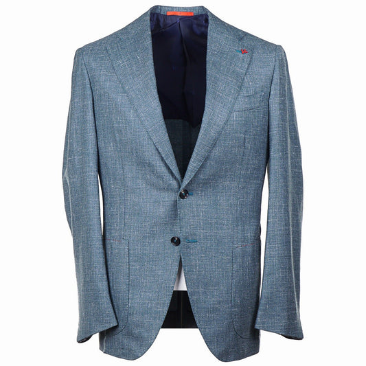 Isaia Wool-Cashmere-Silk-Linen Sport Coat