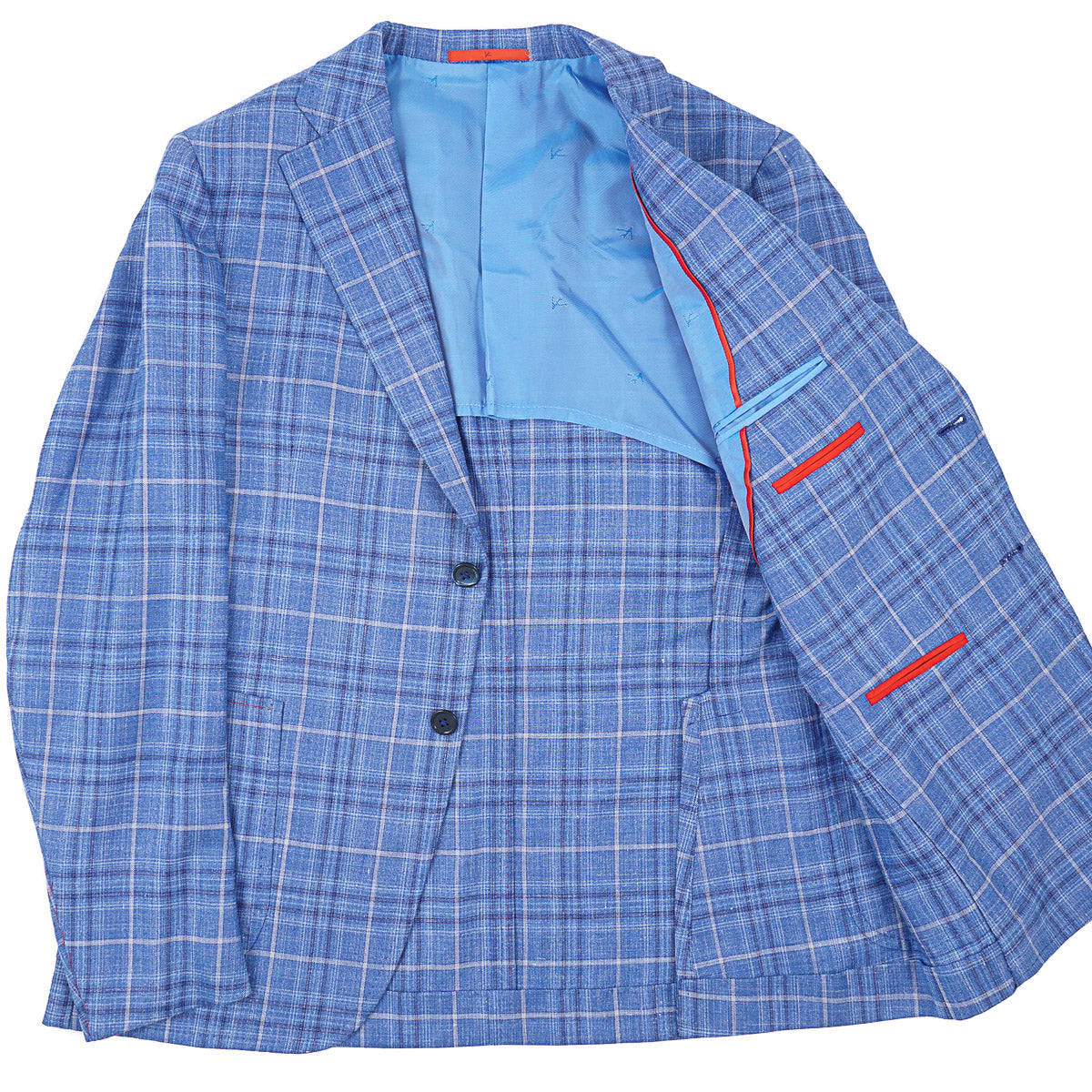 Isaia Wool-Cashmere-Silk-Linen Sport Coat