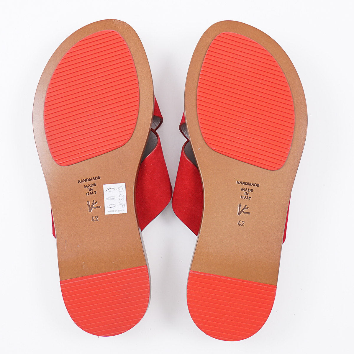 Isaia Nappa Suede Slide Sandals