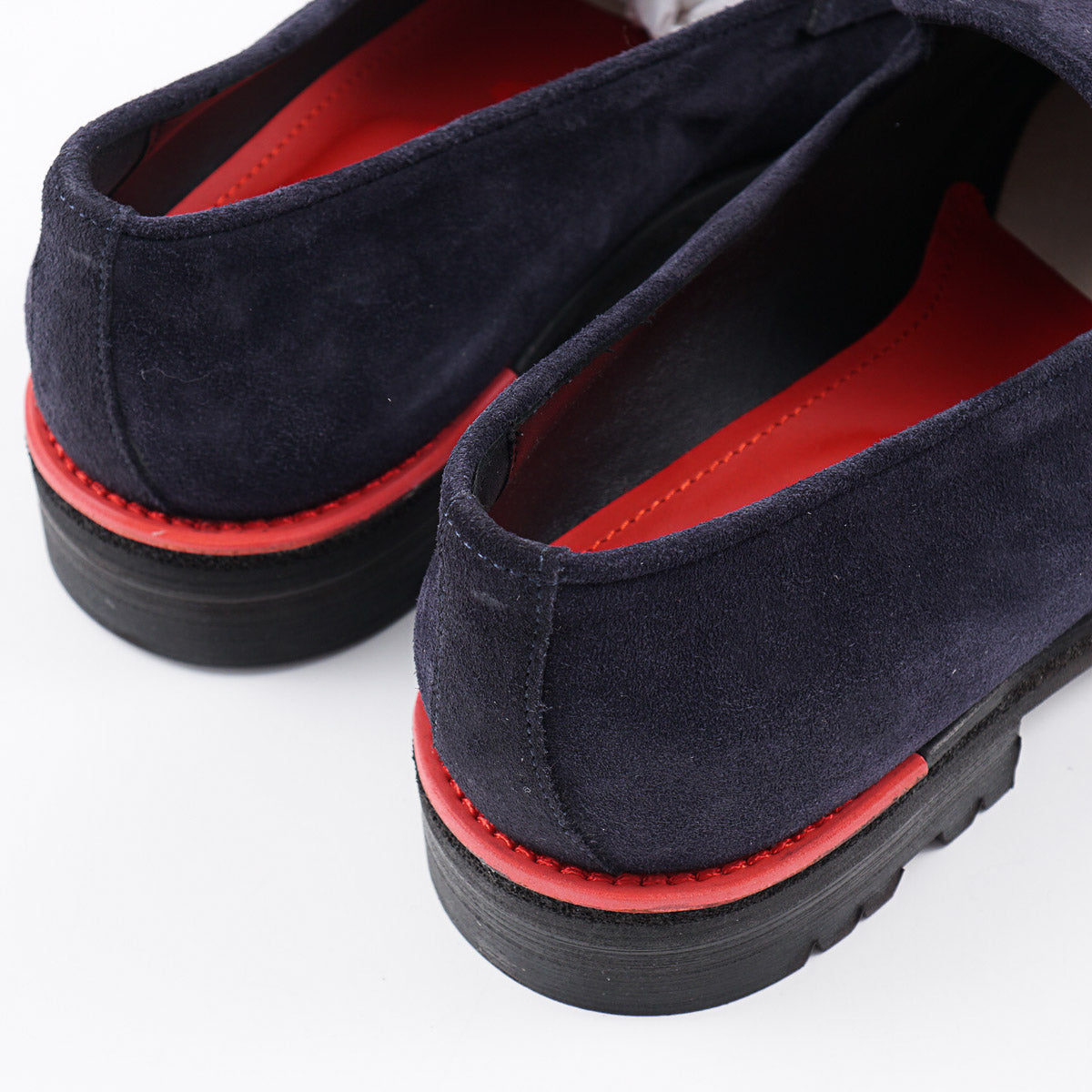 Isaia Suede Penny Strap Loafer