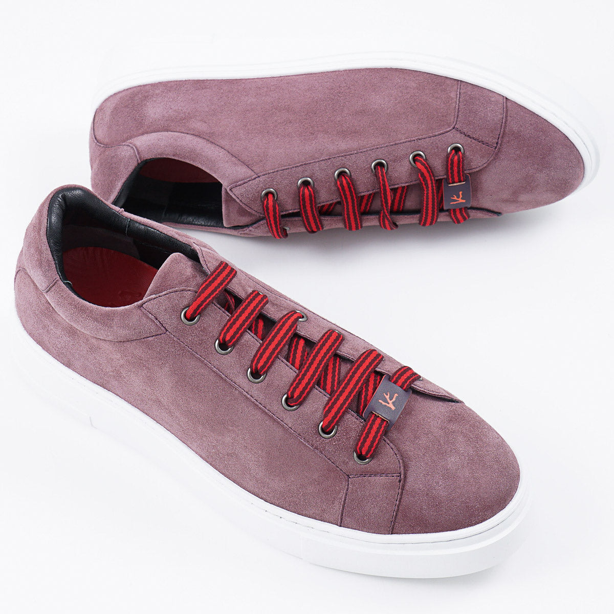 Isaia Soft Suede Low-Top Sneaker