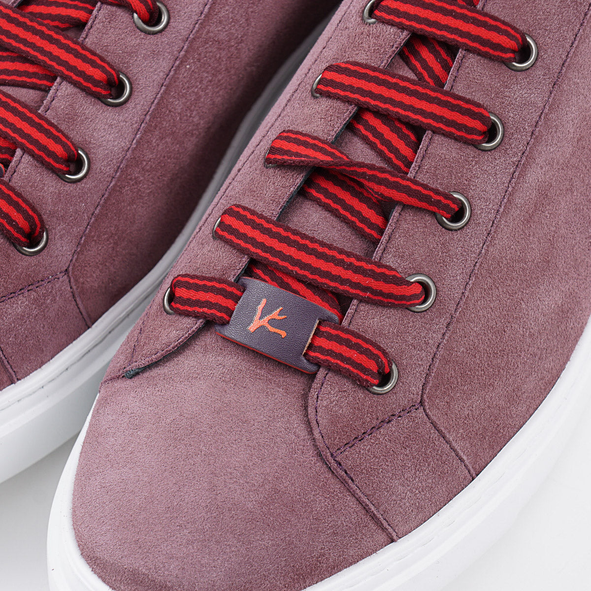Isaia Soft Suede Low-Top Sneaker
