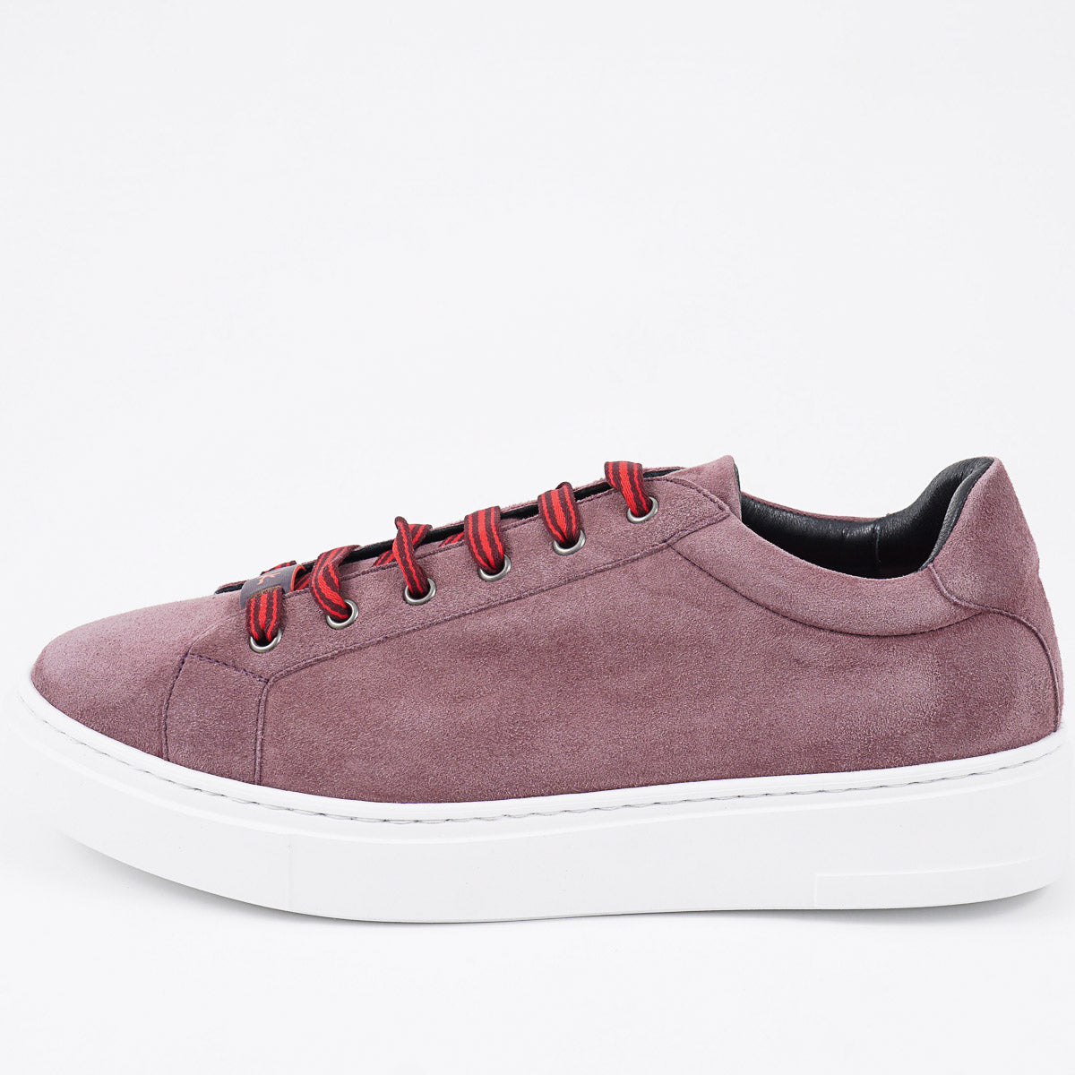 Isaia Soft Suede Low-Top Sneaker