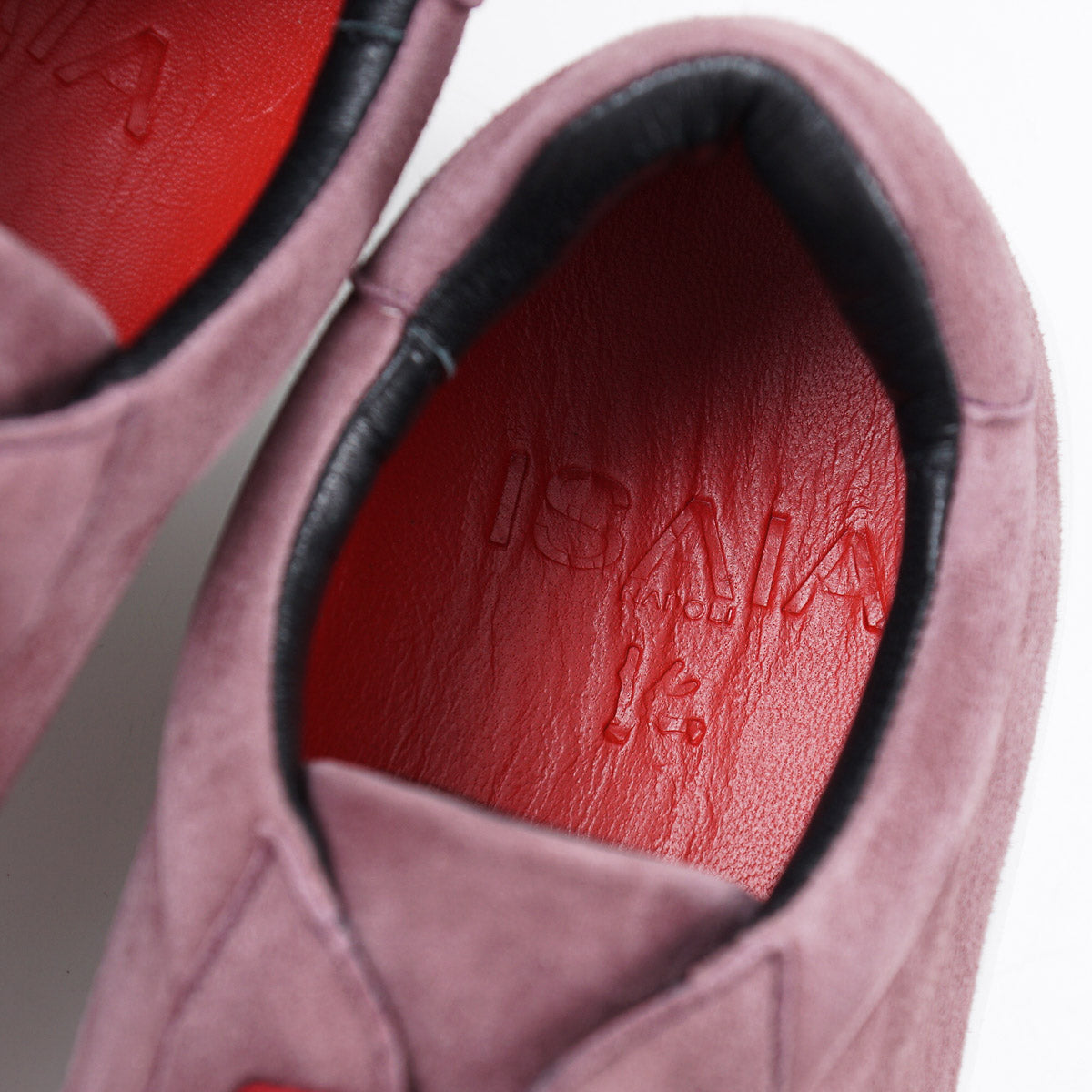 Isaia Soft Suede Low-Top Sneaker