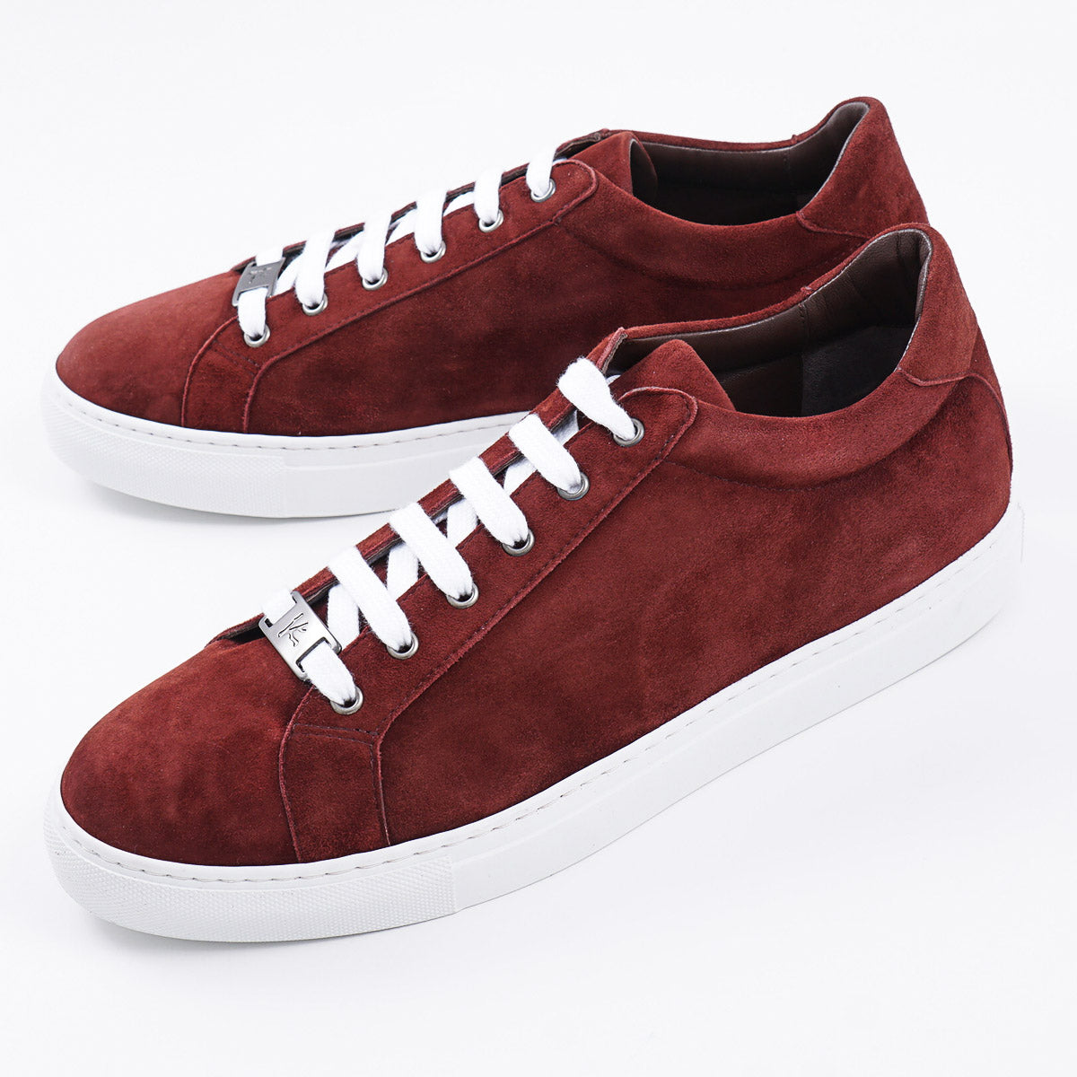 Isaia Soft Suede Low-Top Sneaker