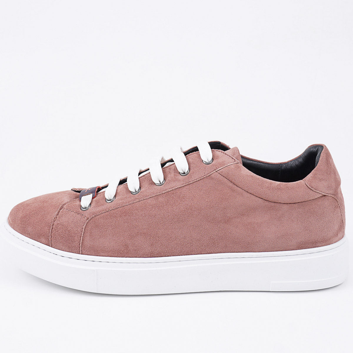 Isaia Soft Suede Low-Top Sneaker