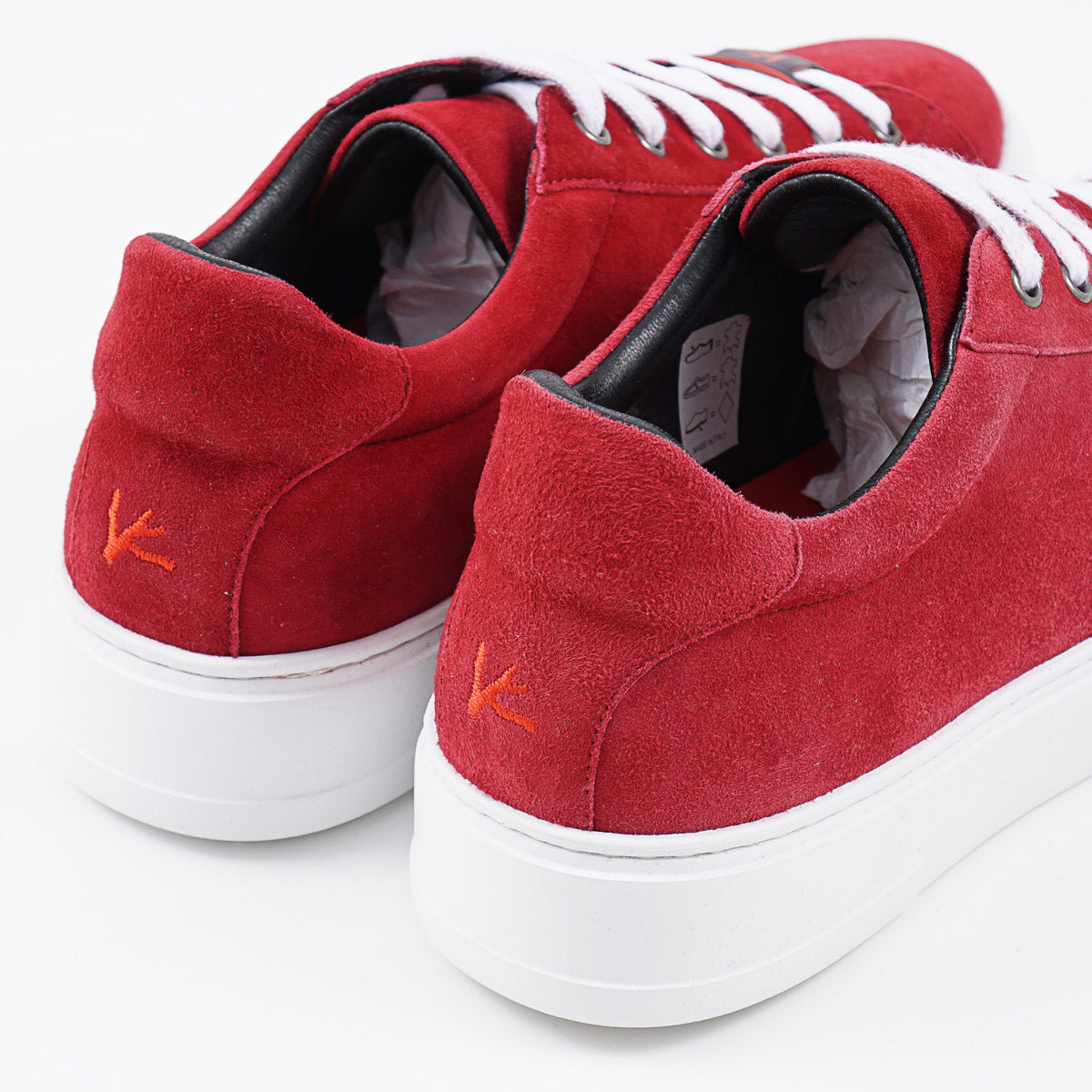 Isaia Soft Suede Low-Top Sneaker