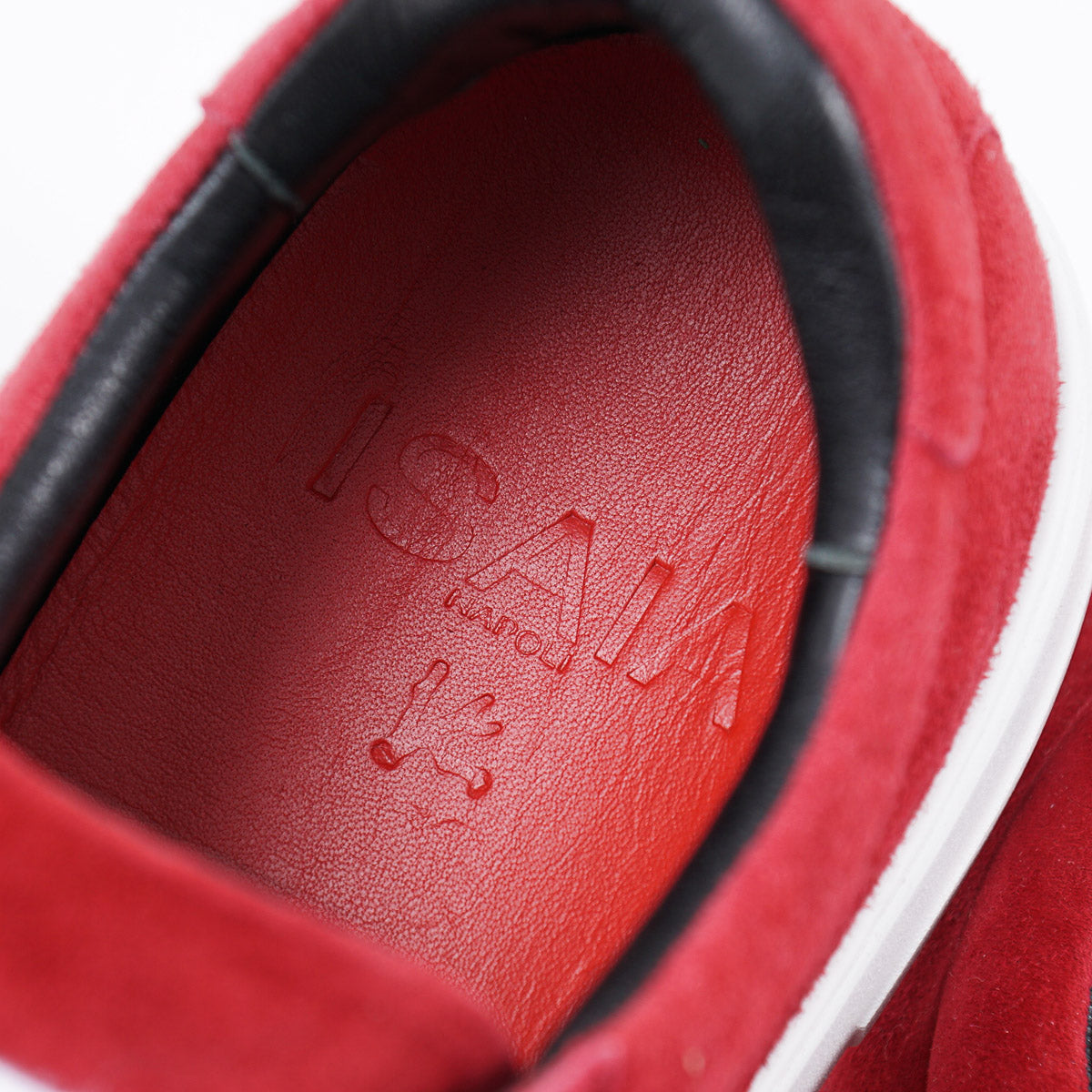 Isaia Soft Suede Low-Top Sneaker