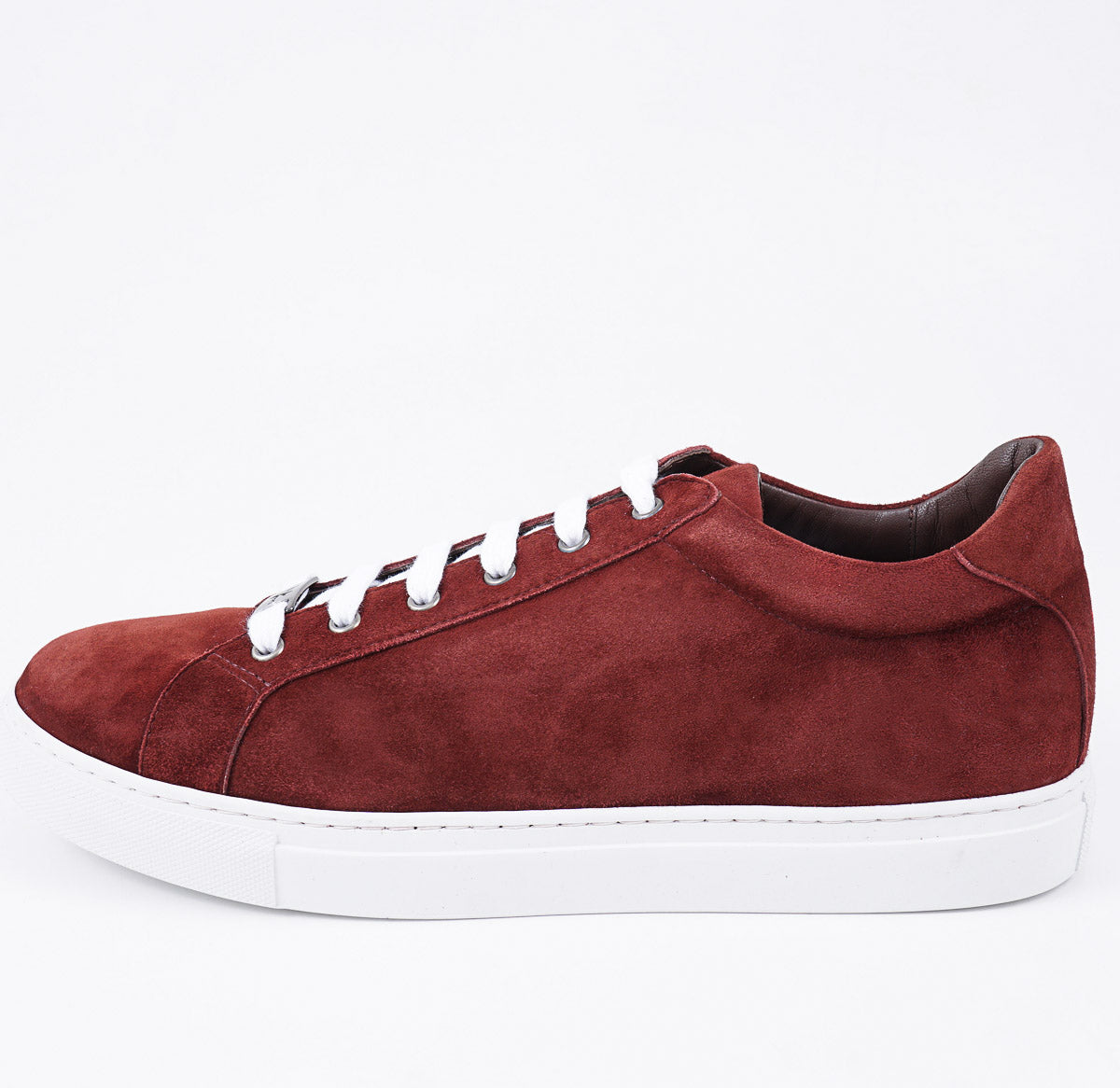 Isaia Soft Suede Low-Top Sneaker