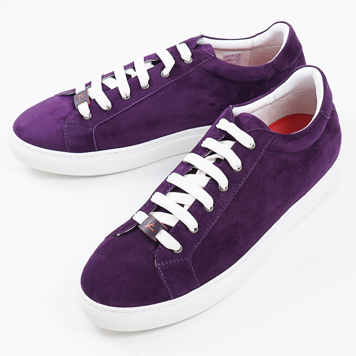 Isaia Soft Suede Low-Top Sneaker