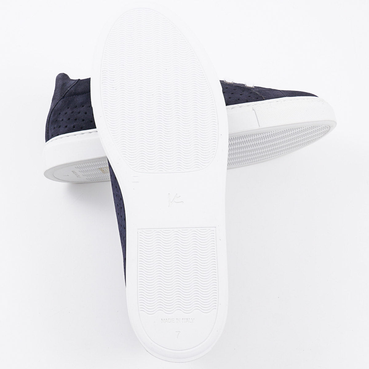 Isaia Soft Suede Low-Top Sneaker